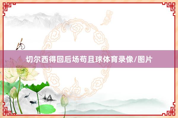 切尔西得回后场苟且球体育录像/图片