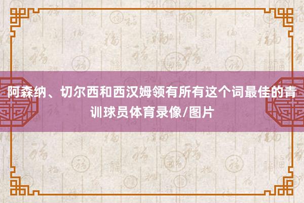 阿森纳、切尔西和西汉姆领有所有这个词最佳的青训球员体育录像/图片