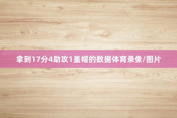 拿到17分4助攻1盖帽的数据体育录像/图片