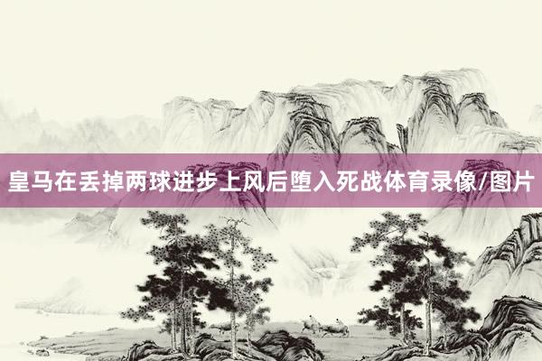 皇马在丢掉两球进步上风后堕入死战体育录像/图片