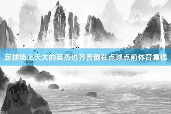 足球场上天大的英杰也齐曾倒在点球点前体育集锦