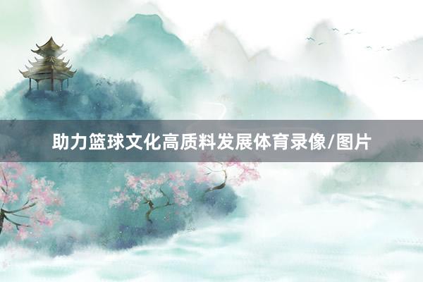 助力篮球文化高质料发展体育录像/图片
