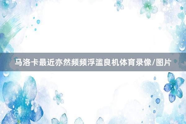 马洛卡最近亦然频频浮滥良机体育录像/图片