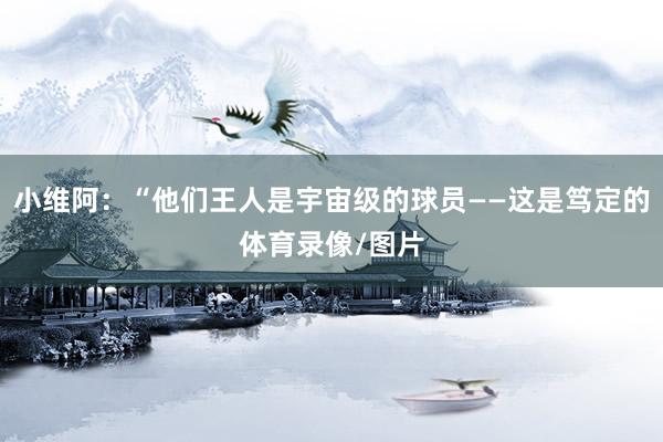 小维阿：“他们王人是宇宙级的球员——这是笃定的体育录像/图片