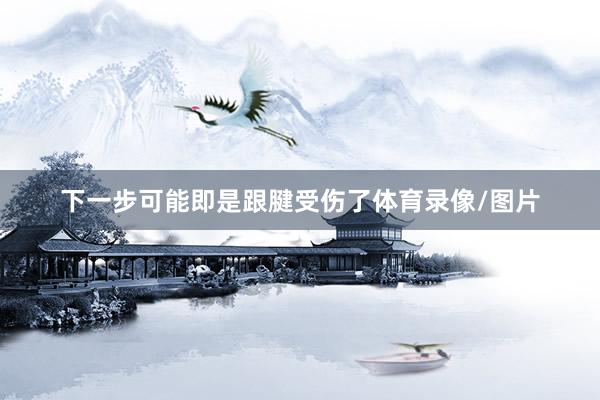 下一步可能即是跟腱受伤了体育录像/图片