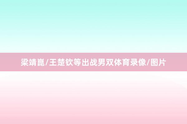 梁靖崑/王楚钦等出战男双体育录像/图片